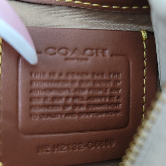 NWT Authentic COACH Jaquard Tabby Hobo - Picture 11 of 15